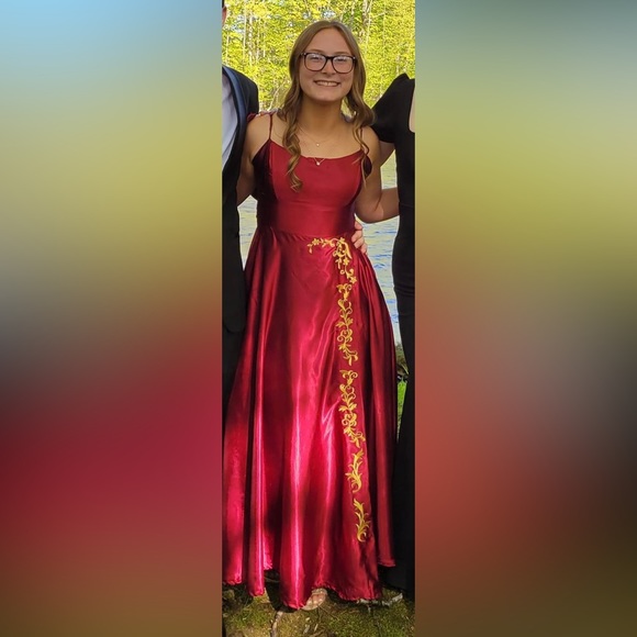 Red Prom Dress - Picture 7 of 7